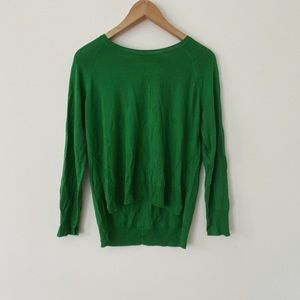 ZARA KNIT Green Lightweight  Casual Sweater